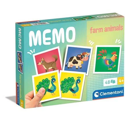 Clementoni Memo - Boerderij dieren