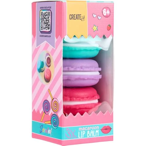 CREATE IT! Candy macaron lippenbalsem in box