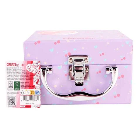 CREATE IT! Make Up koffer paars