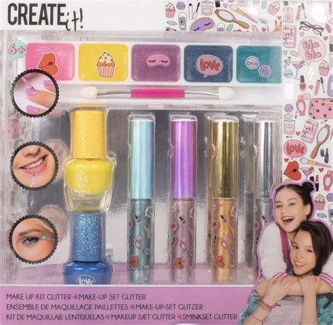 Create It! make-up set metallic