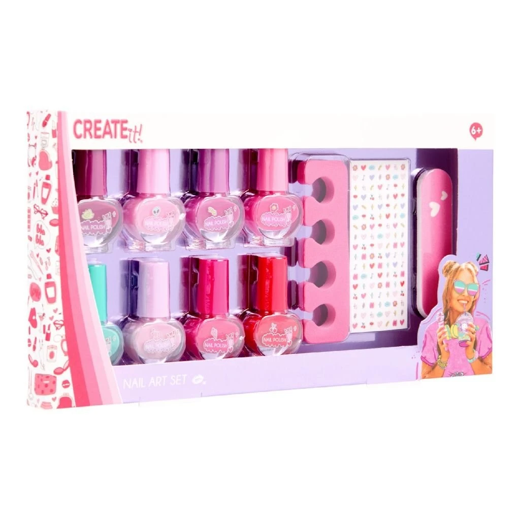 Create It! Nailart Set In Disp.