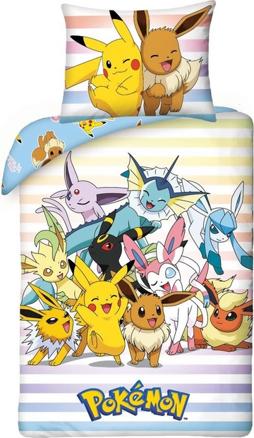 Dekbed Pokemon Eeveelutions 140x200