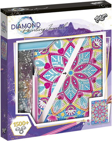 Diamond paint notebook