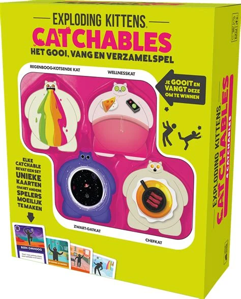 Exploding Kittens Building Set Exploding Kittens Catchables Core Set – A2 Toys