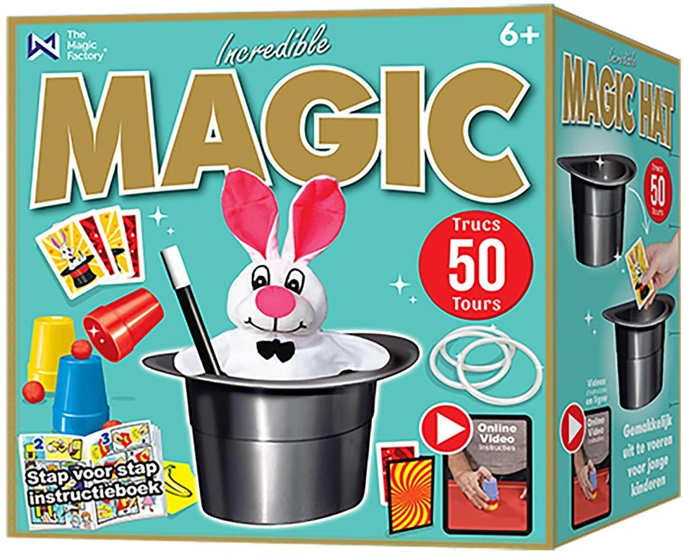 Incredible Magic Hat 50 Tricks PLUSH