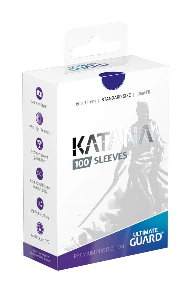 Katana Sleeves Standard Size (100) - Blue
