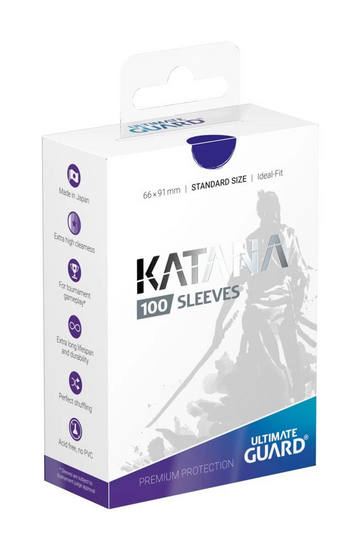Katana Sleeves Standard Size (100) - Blue