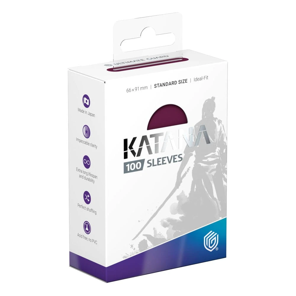 Katana Sleeves Standard Size (100) - Radiant Plum