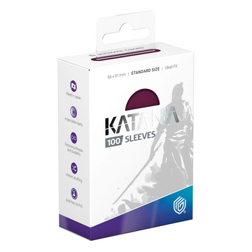 Katana Sleeves Standard Size (100) - Radiant Plum