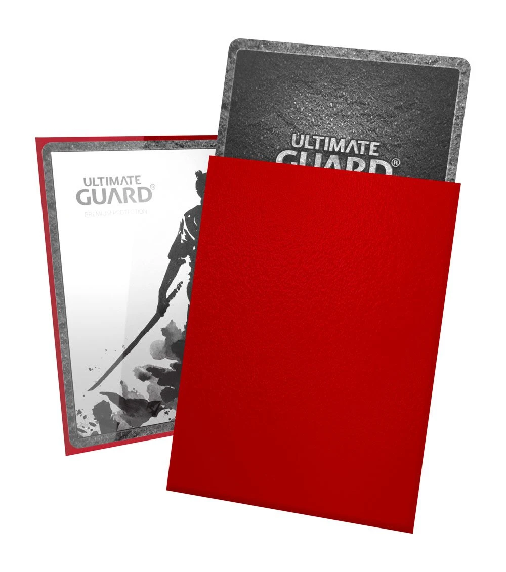 Katana Sleeves Standard Size (100) - Red