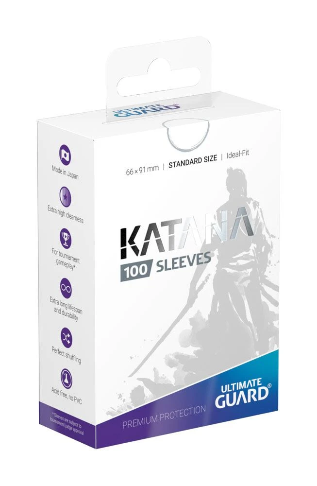 Katana Sleeves Standard Size (100) - White