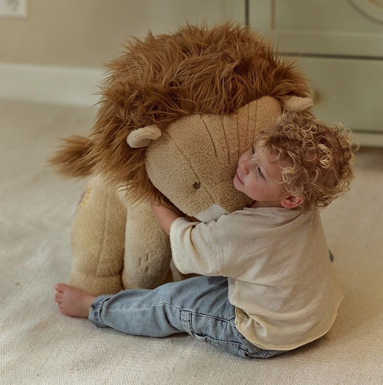 Knuffel Leeuw 60cm - Safari Friends
