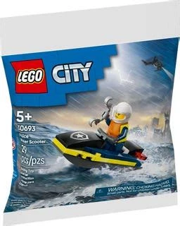 Lego 30693 City Politie water scooter