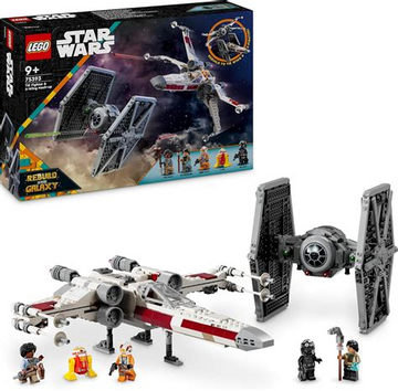 LEGO 75393 Star Wars TIE Fighter en X-wing combi