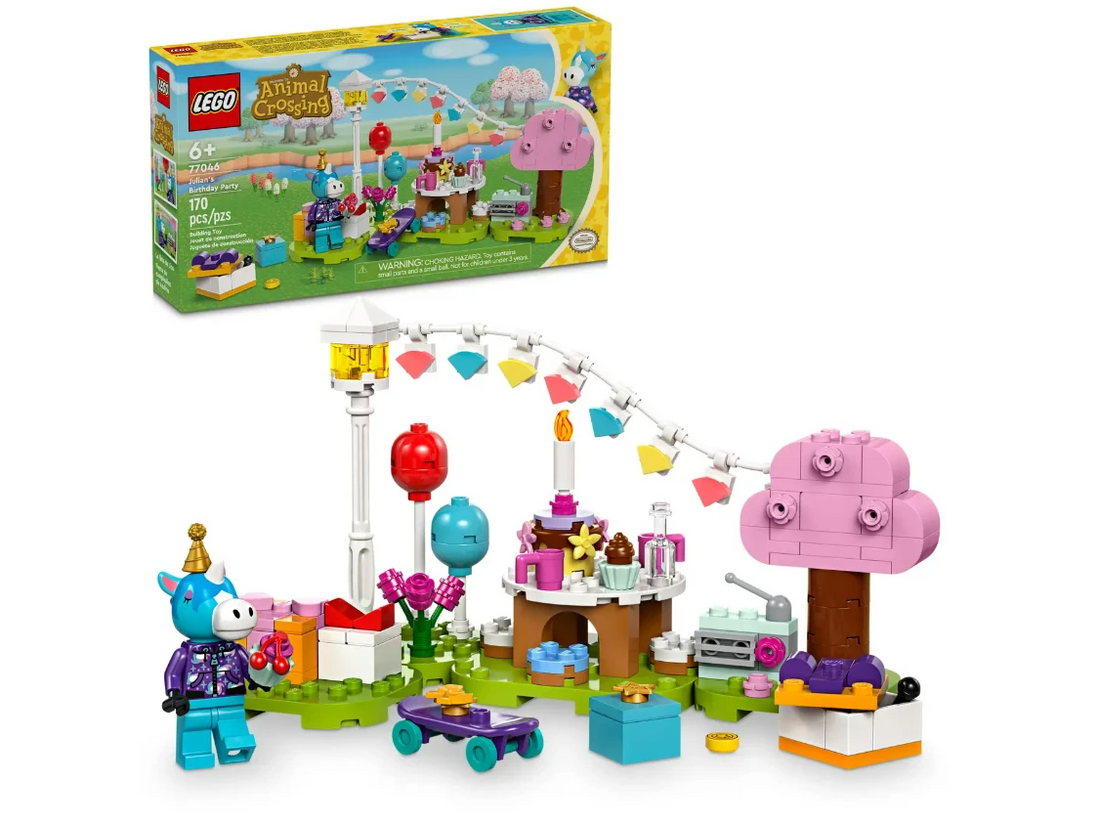 Lego Animal Crossing 77046 Julians verjaardagsfeestje
