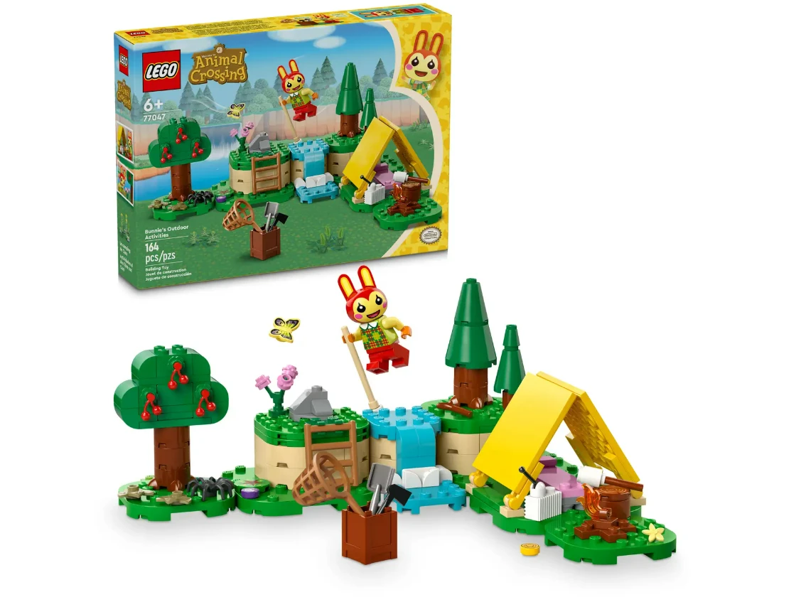Lego Animal Crossing 77047 Kamperen met Bunnie
