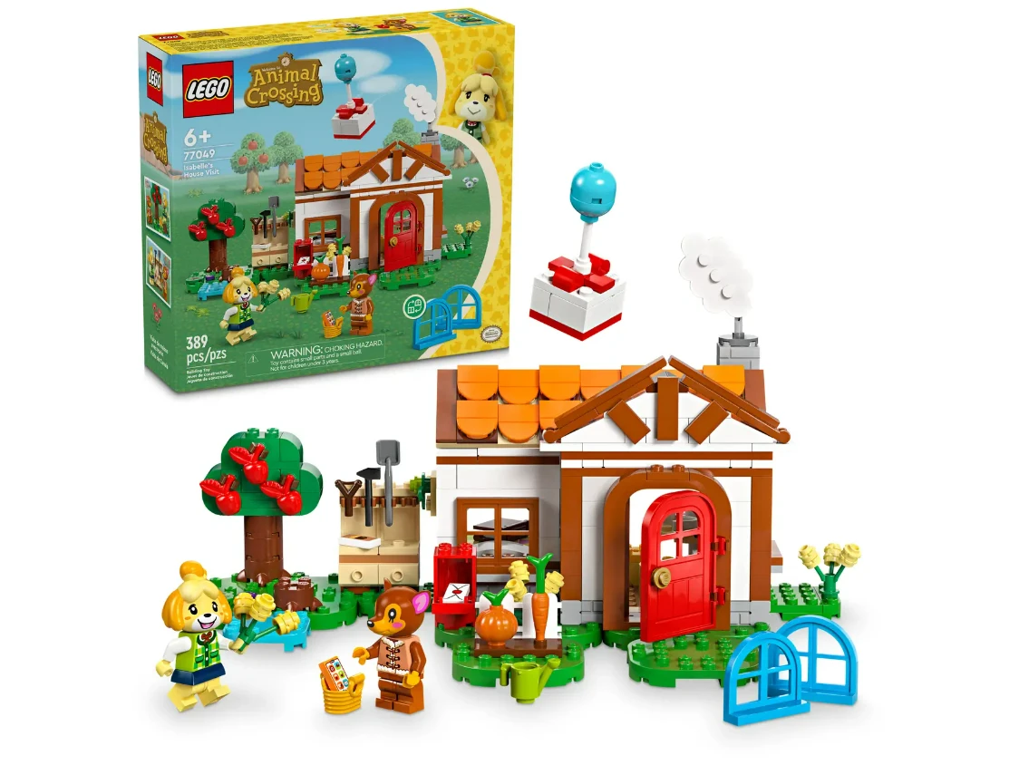 Lego Animal Crossing 77049 Isabelle op visite