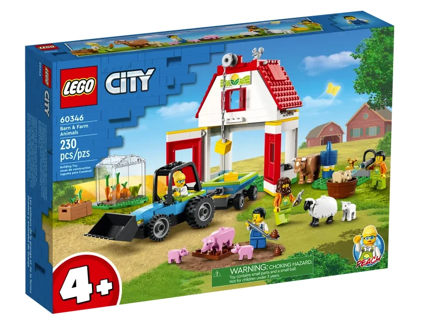 Lego City 60346 Schuur en boerderijdieren