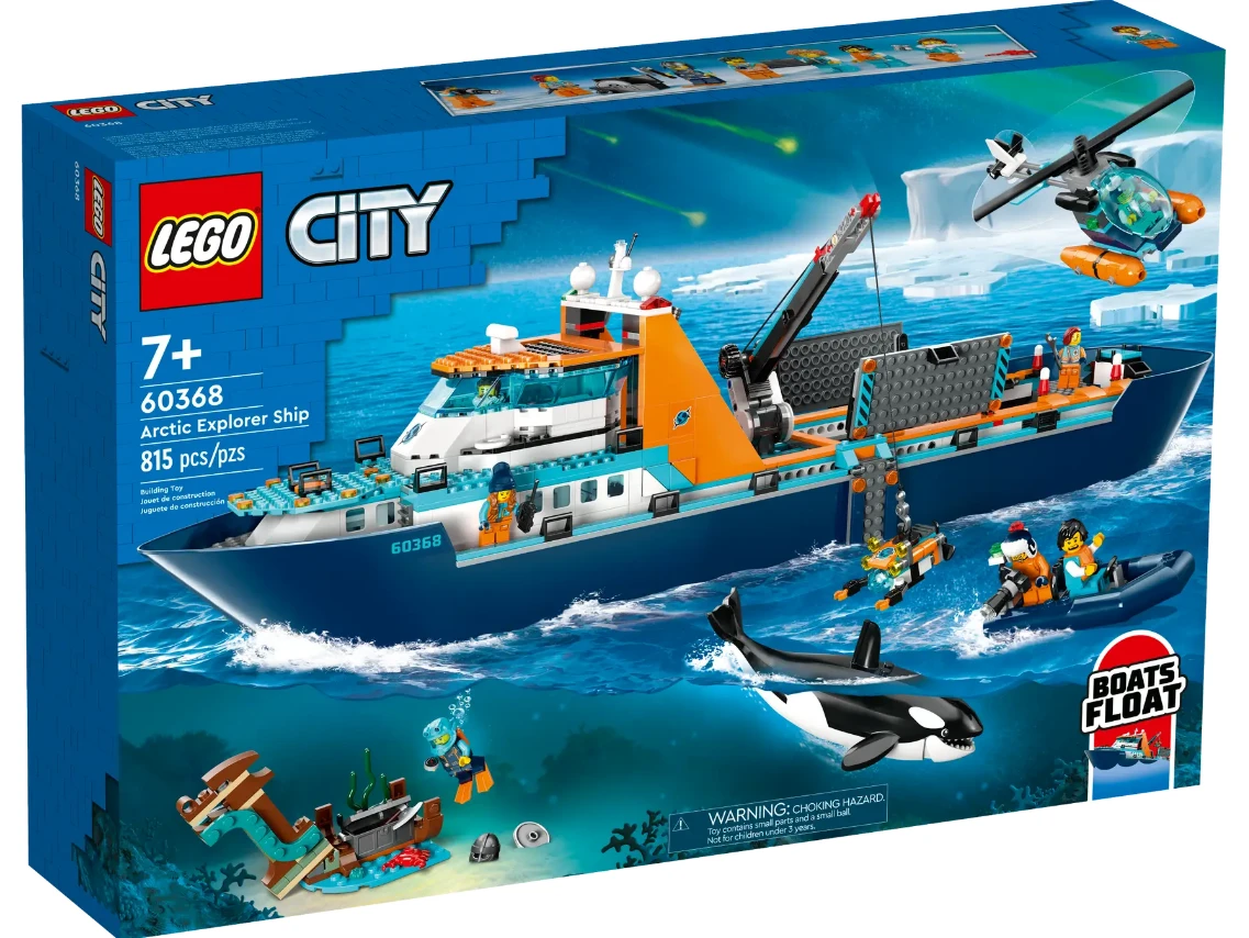 Lego City 60368 Poolonderzoeksschip