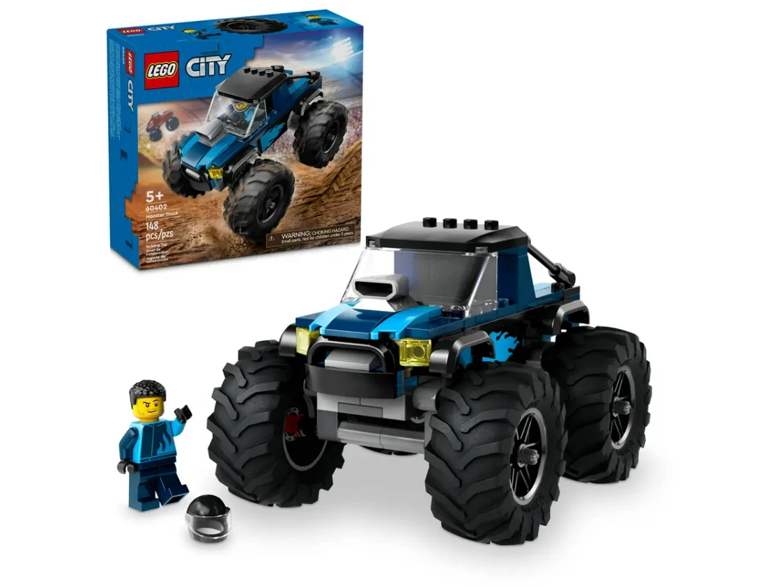 Lego City 60402 Blauwe monstertruck