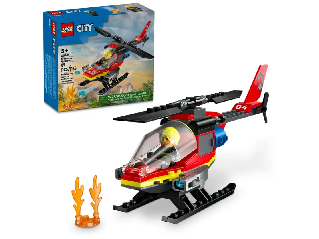 Lego City 60411 Brandweerhelikopter