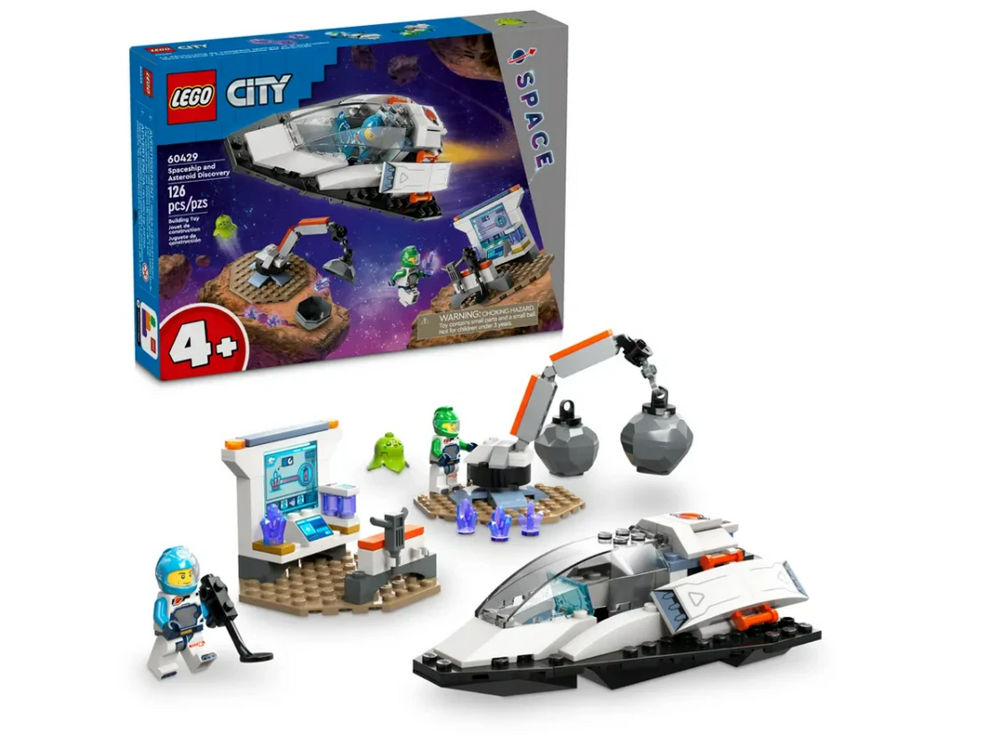 Lego City 60429 Ruimteschip en ontdekking van asteroïde