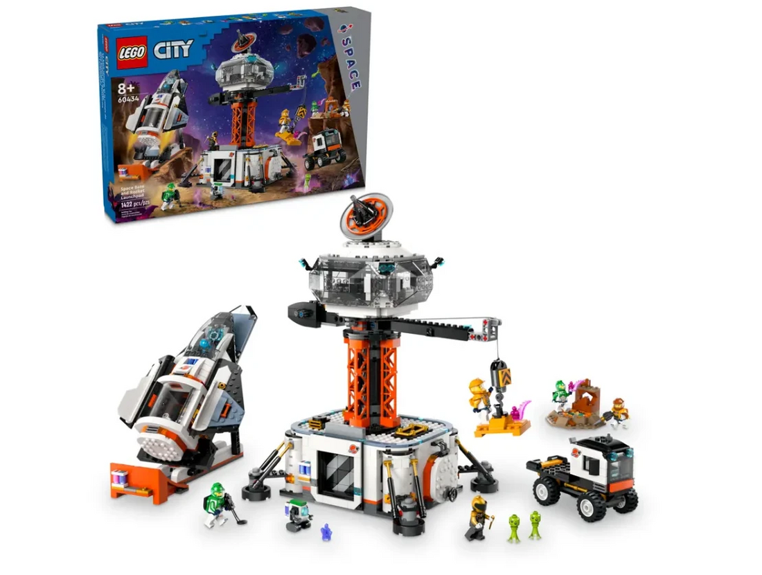 Lego City 60434 Ruimtebasis en raketlanceringsplatform
