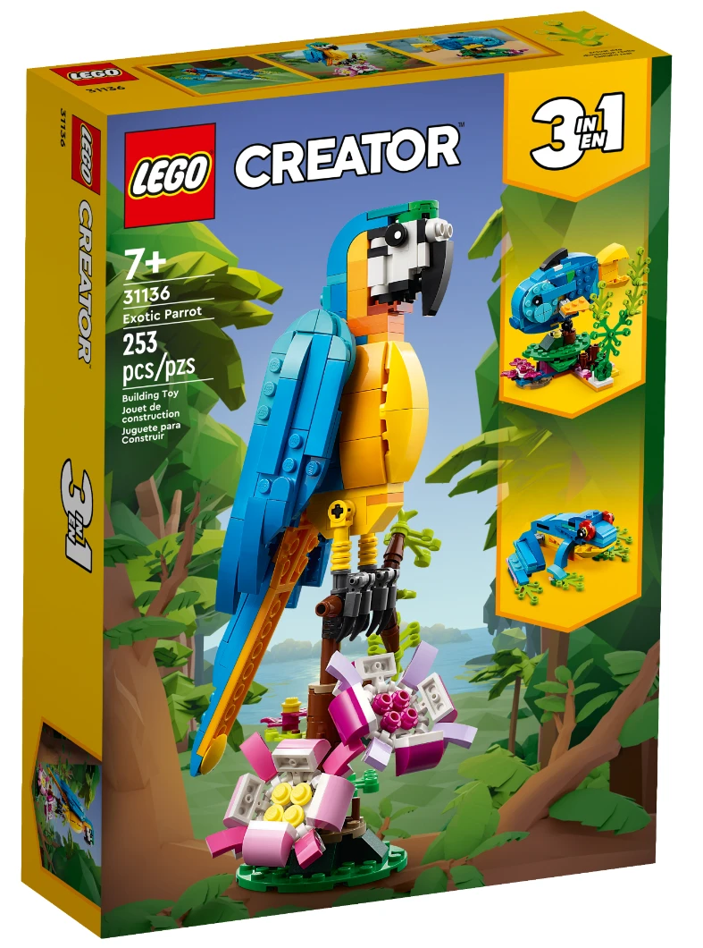 Lego Creator 31136 Exotische papegaai