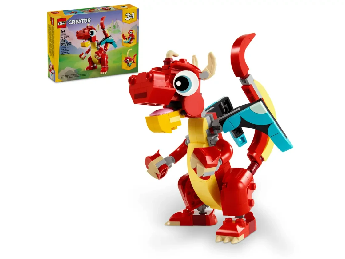 Lego Creator 31145 Rode draak
