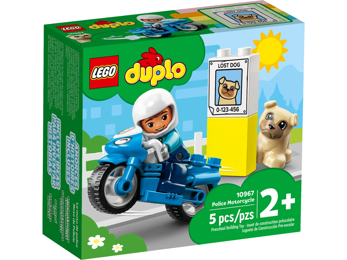 Lego Duplo 10967 Politiemotor