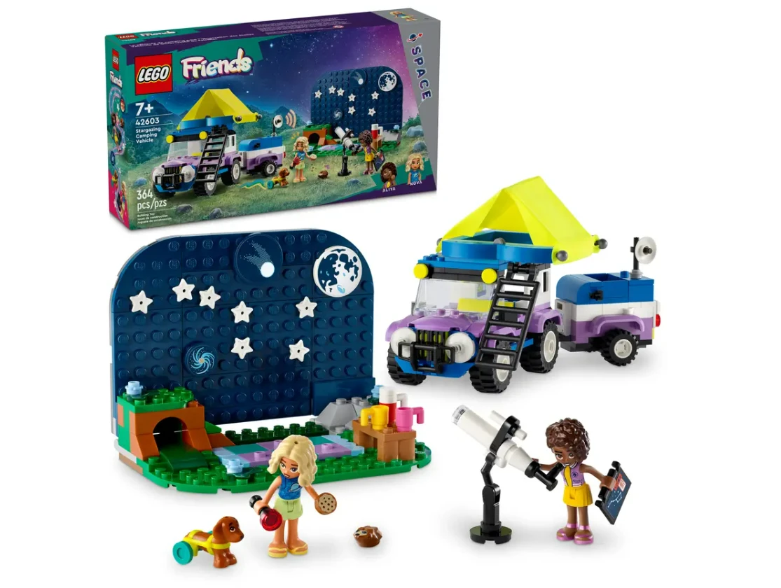Lego Friends 42603 Astronomisch kampeervoertuig