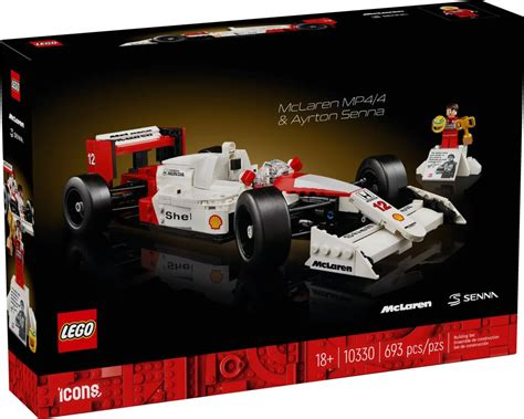 Lego Icons 10330 McLaren MP4/4 en Ayrton Senna