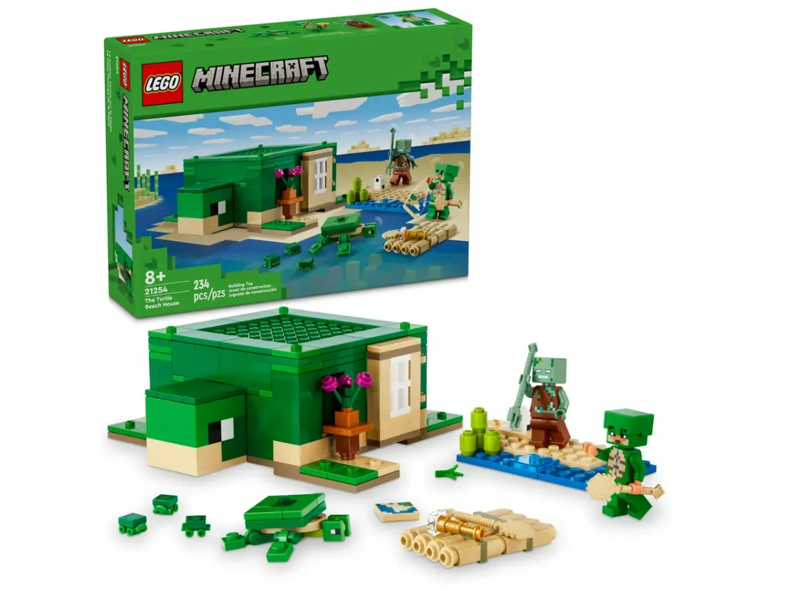 Lego Minecraft 21254 Het schildpadstrandhuis
