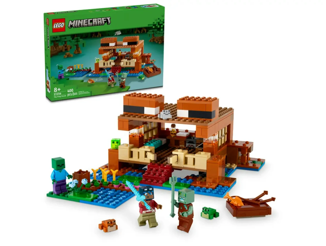 Lego Minecraft 21256 Het kikkerhuis