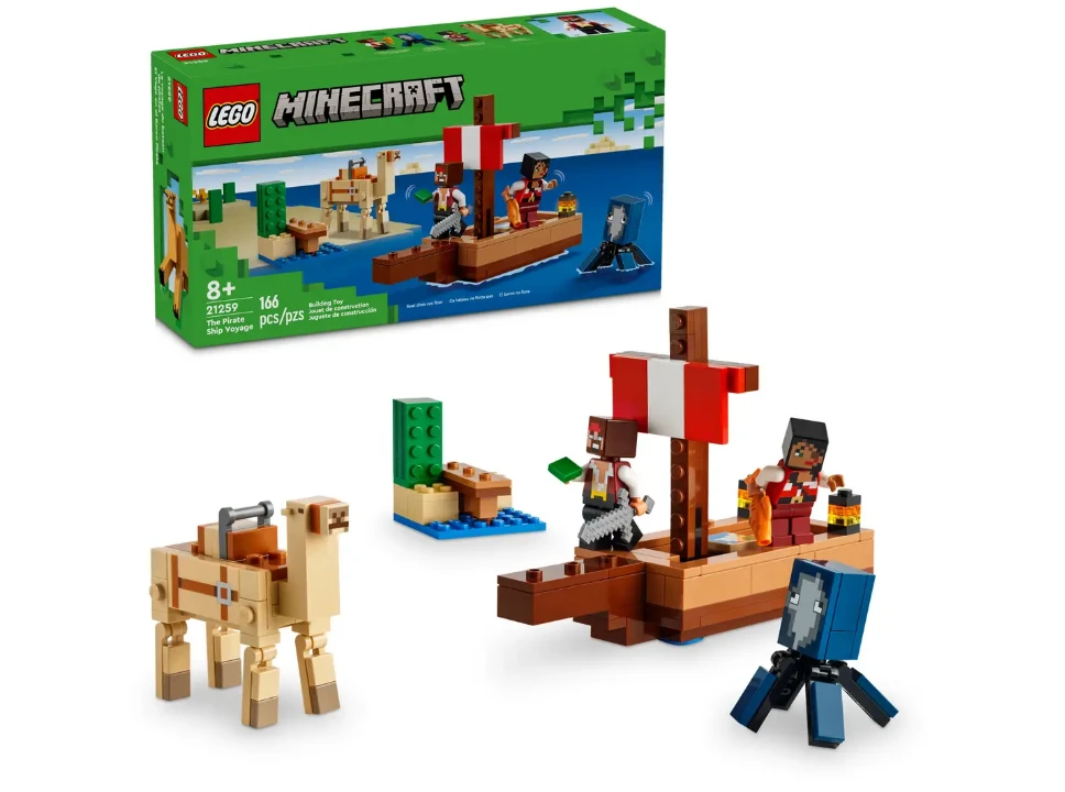 Lego Minecraft 21259 De piratenschipreis