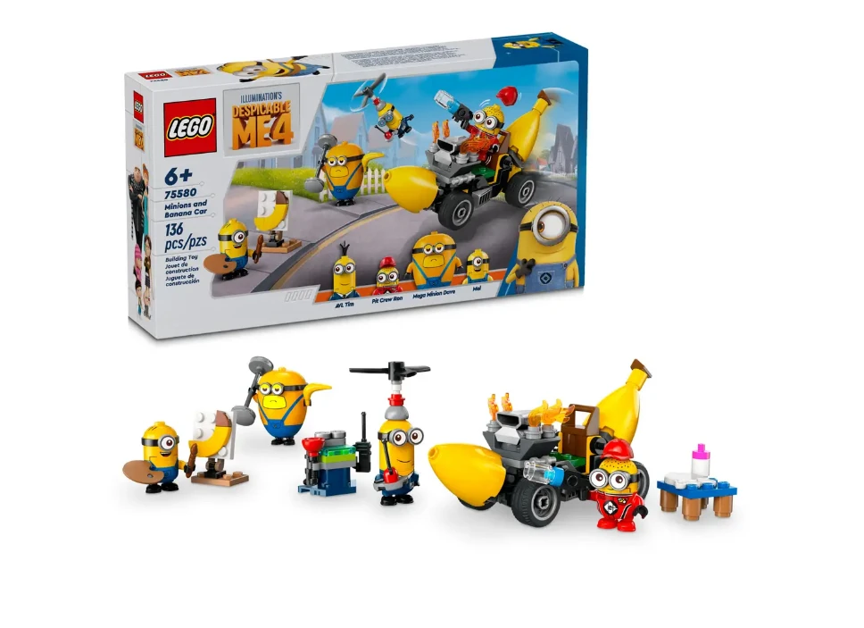 Lego Minions 75580 Minions en bananenauto