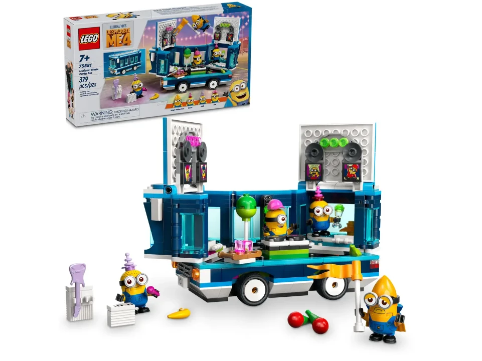 Lego Minions 75581 Muzikale feestbus van de Minions