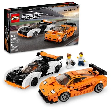 Lego Speed Champion 76918 McLaren Solus GT & McLaren F1 LM