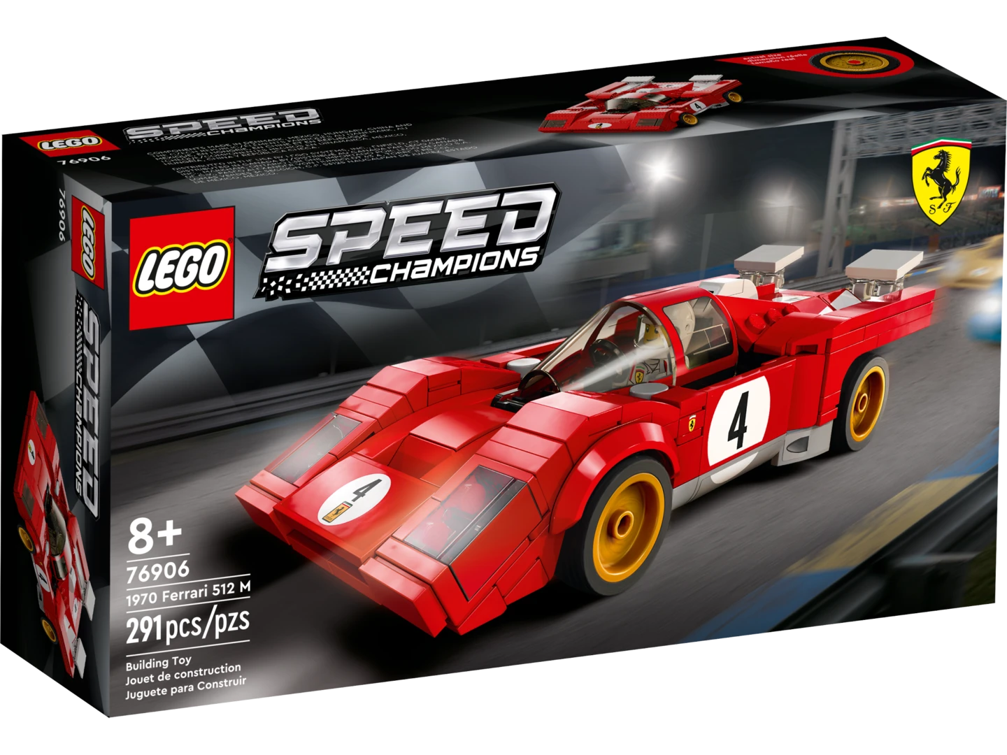 Lego Speed Champions 76906 1970 Ferrari 512 M