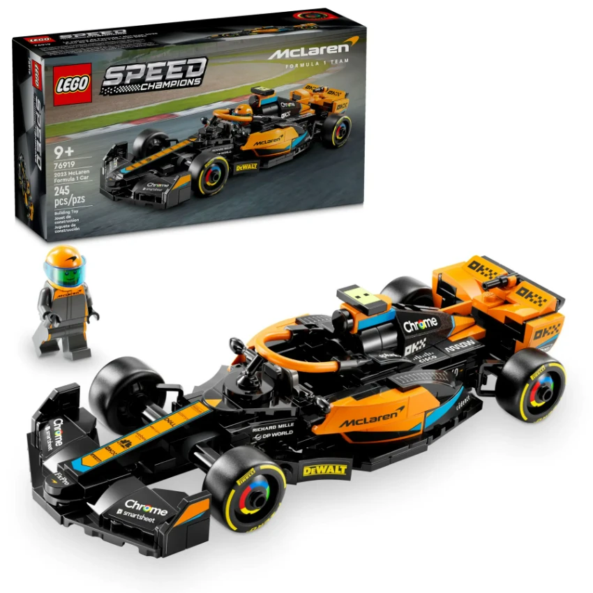 Lego Speed Champions 76919 McLaren Formule 1 racewagen 2023