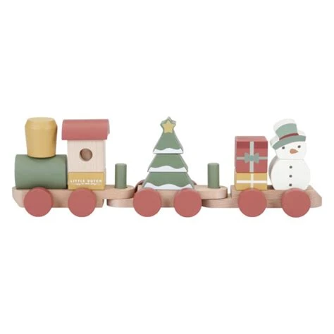 Little Dutch Blokkentrein Kerst