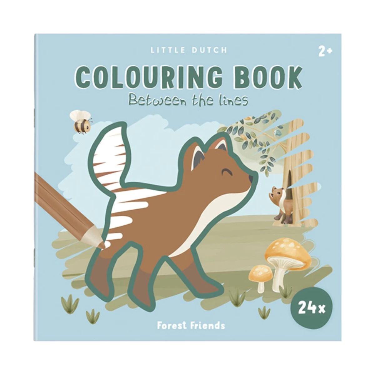 Little Dutch Colouring book Forest Friends