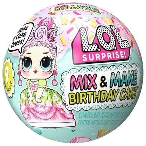 L.O.L. Surprise Mix & Make Birthday Cake Tots