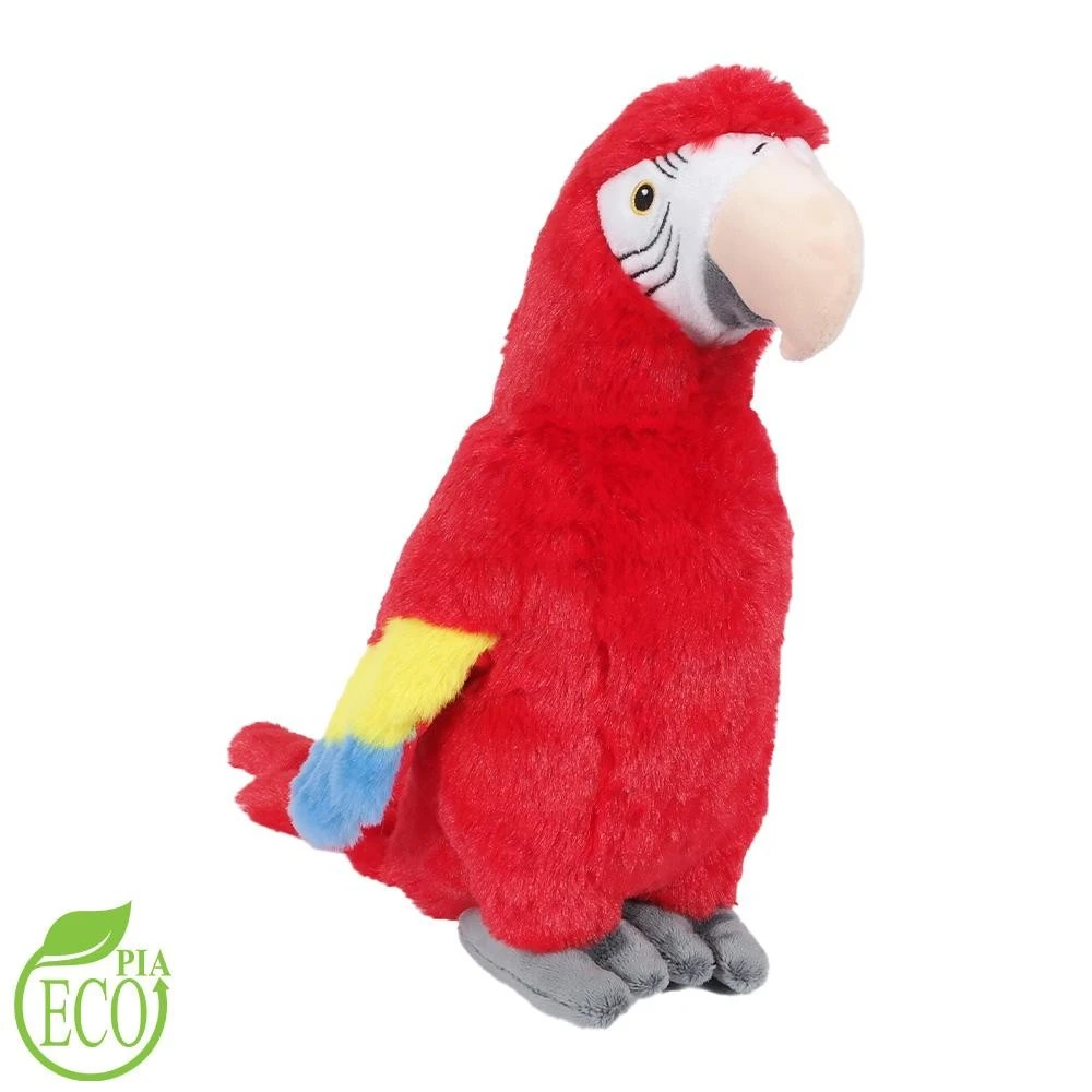 Papegaai rood 27cm ECO