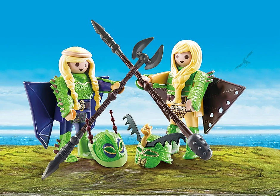 Playmobil 70042 Dragons Schorrie en Morrie in vliegpak