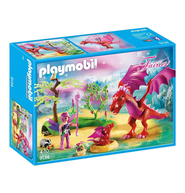 Playmobil 9134 Drakenhoeder met rode draken