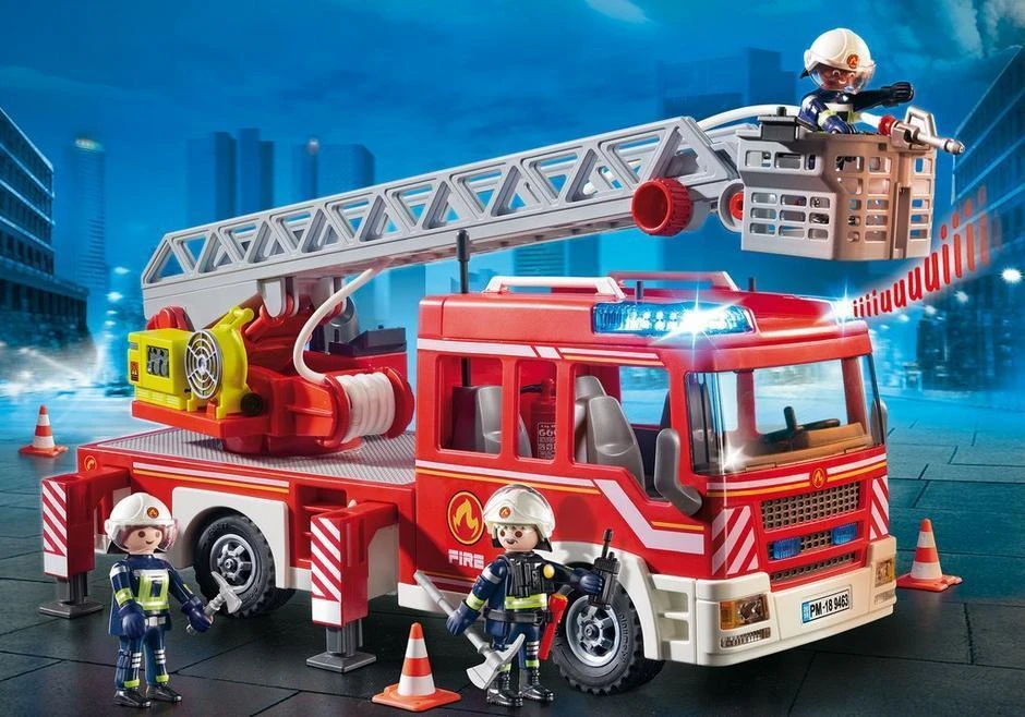 Playmobil City Action 9463 Brandweer ladderwagen