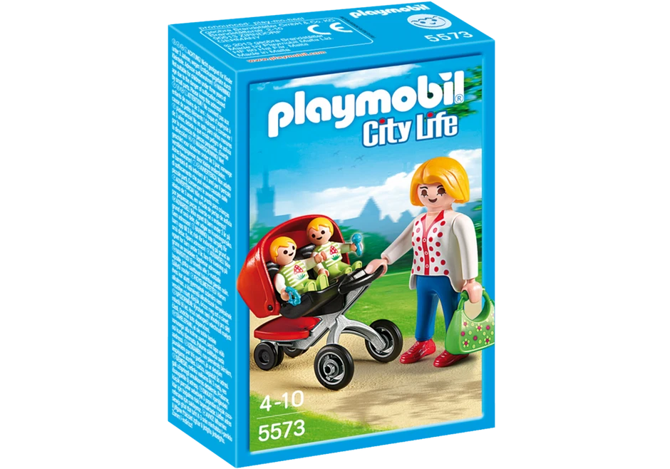 Playmobil City Life 5573 Tweeling kinderwagen