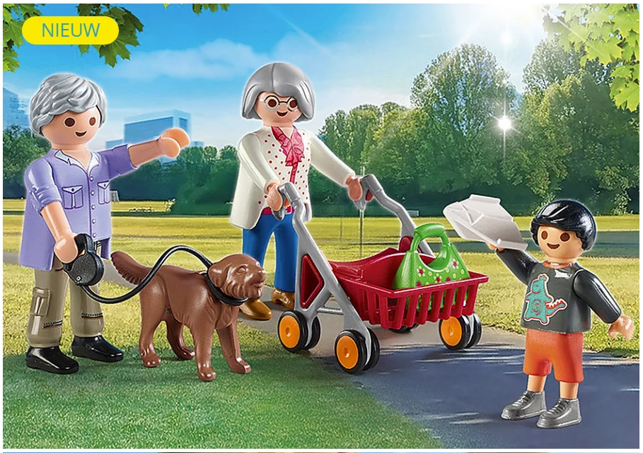 Playmobil City Life 70990 Grootouders met kleinkinderen