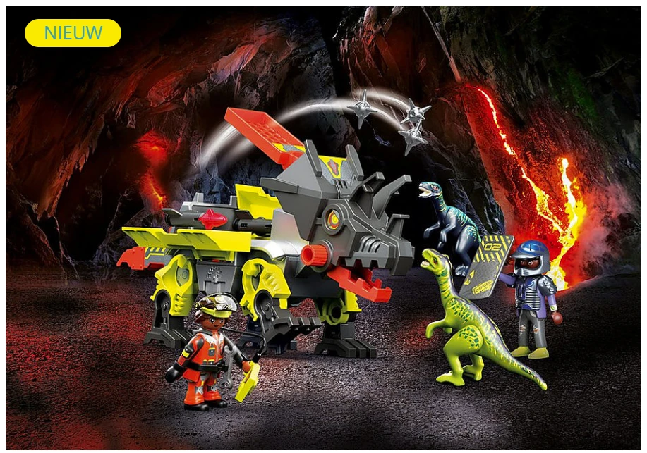 Playmobil Dino Rise 70928 Robo-Dino vechtmachine